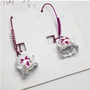 Betsy Johnson ghost earrings